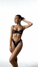 Velours Noir - Ensemble Lingerie