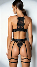Black Lace Desire - Ensemble Lingerie