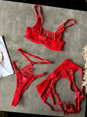 Rouge Hypnotique - Ensemble Lingerie